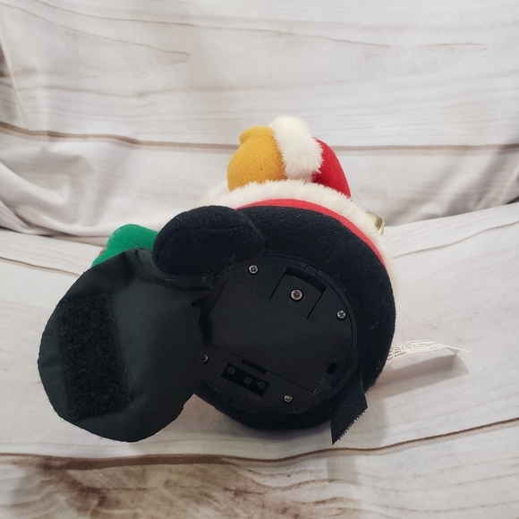 1995 Avon Christmas Santa Claus Animated Musical Plush Toy 8 Inch - Picture 6 of 9